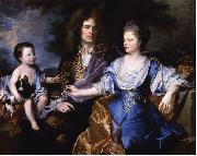 Portrait de la famille Leonard, Hyacinthe Rigaud